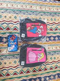 Zaini supermario e astuccio scuola 