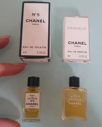 profumi mignon  chanel   cristalle e   chanel  n 5