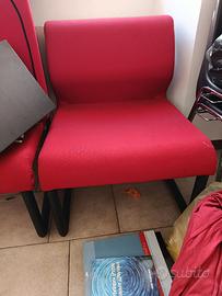 poltroncina da ufficio e sala d'attesa