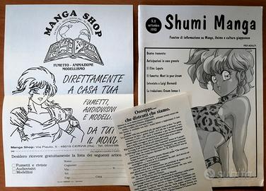 RARA fanzine SHUMI MANGA n. 0 (Settembre 1992)