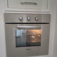 Forno Ventilato Hotpoint in vetro champagne