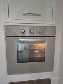 Forno Ventilato Hotpoint in vetro champagne