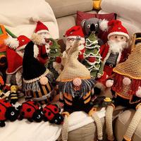 Pupazzi di lana fatti ad uncinetto (idea regali)#7