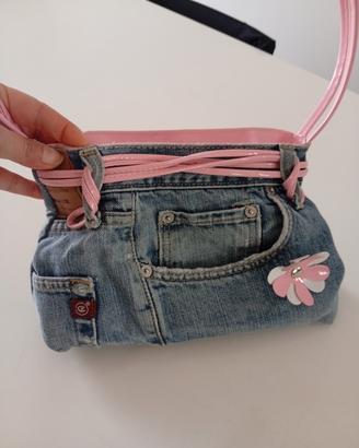 Borsetta da bambina in jeans 