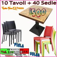 promo tavoli e sedie bar pub pizzeria ristorante