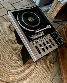 Giradischi Grunding vintage con casse
