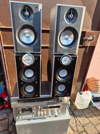 stereo  casse sony lg phonola 3390