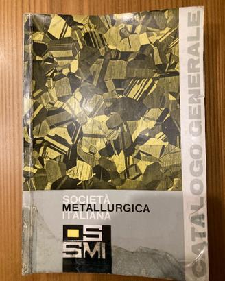 Libro catalogo Società Metallurgica Italiana SMI