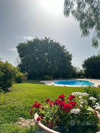 Villa con piscina nel cuore della Sicilia