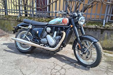 PROMO BSA GOLD STAR 650 DAWN SILVER