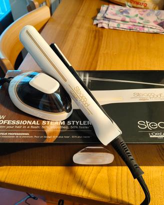 piastra capelli steam pood professional
