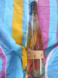 Bottiglia vintage millefiori da collezione 