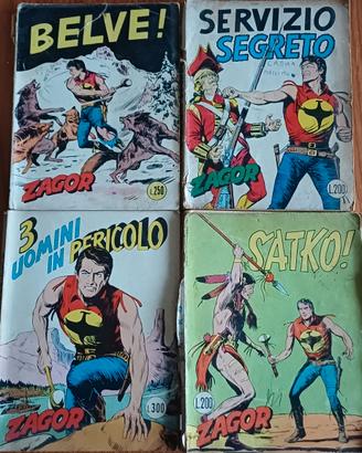 N.4 FUMETTI ZAGOR 
