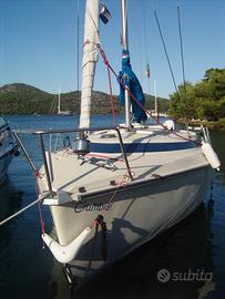 Barca a vela Micro Challenger con carrello