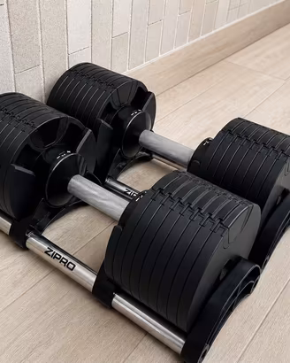 Coppia di manubri regolabili ZiPro da 2,5 a 36 kg