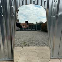 Specchio da parete ad arco design moderno in legno