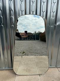 Specchio da parete ad arco design moderno in legno