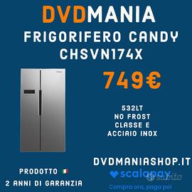 Frigorifero Candy CHSVN174X 532LT