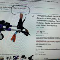 Carrellino cane piccola taglia