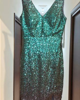 Abito corto elegante di paillettes Pretty Wind