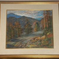 Quadro di Enzo Finocchiaro “Verso Torriglia” 1971