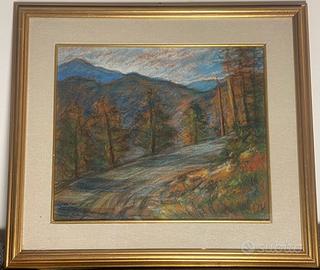 Quadro di Enzo Finocchiaro “Verso Torriglia” 1971