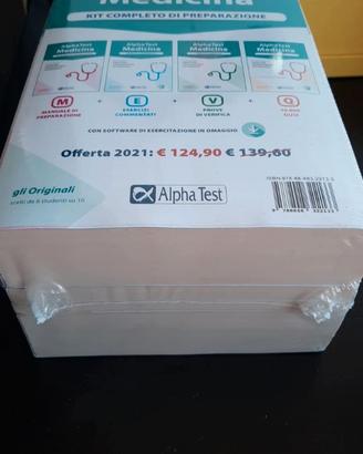 Tolc kit completo 4 libri preparazione esame  medi