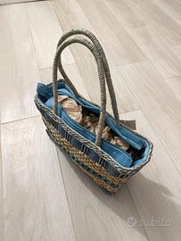 Borsa intrecciata estiva – stile mare / casual