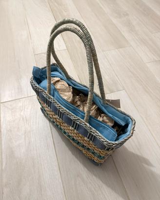 Borsa intrecciata estiva – stile mare / casual