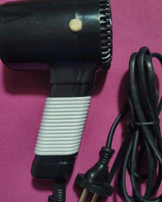 Asciugacapelli da viaggio vintage 1200W