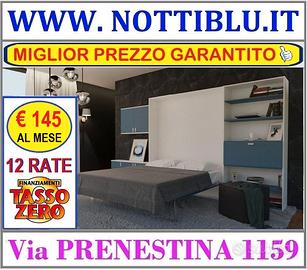 Letto a Scomparsa 2 piazze_12 rate €145 TASSO ZERO