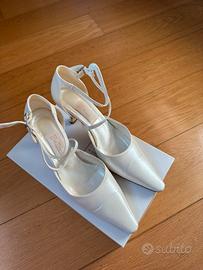 Scarpe Sposa Bellini n. 38,5, Artigianali, comode