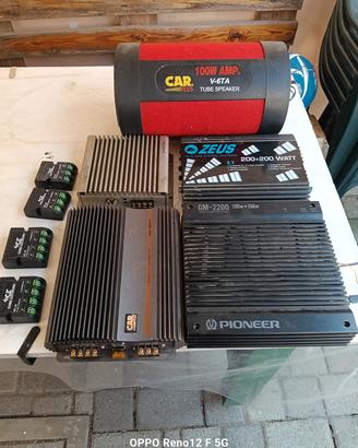 impianto stereo auto 