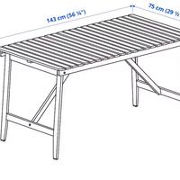 Tavolo da giardino ikea askholmen