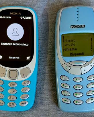 NOKIA 3310 lotto Vecchia e Nuova generazione