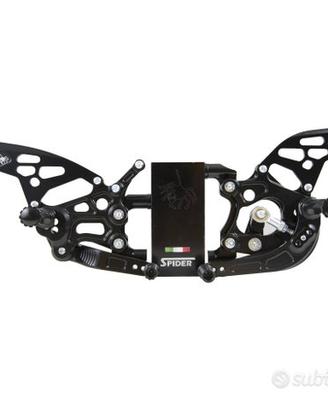 PEDANE SPIDER DUCATI V2 899 955 959 1199 1299