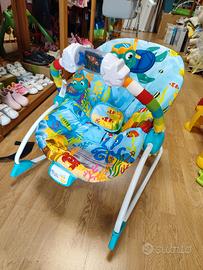 Sdraietta con musiche e vibrazioni Baby Einstein