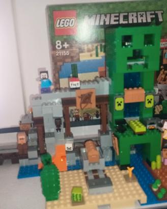 lego Minecraft 21155 la miniera del creeper