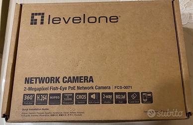 Telecamera Levelone 360’ Fisheye