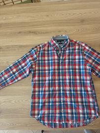 camicia uomo, Tommy hilfiger a quadri, taglia L