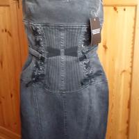 Just Cavalli abito bustier tg.44 Made in Italy