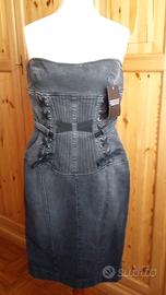 Just Cavalli abito bustier tg.44 Made in Italy