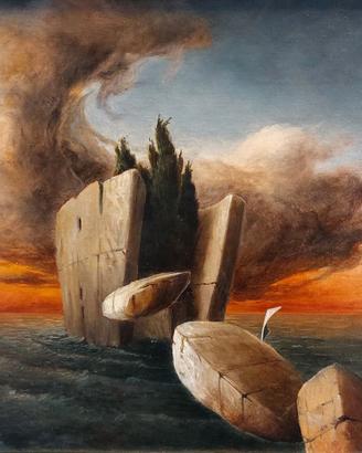 Palumbo Ciro olio su tela 30x40 cm