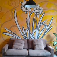 Regal divano marrone artigianale 