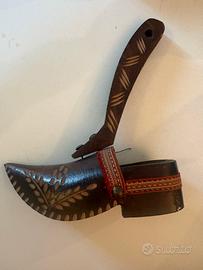 Zoccolo in legno vintage
