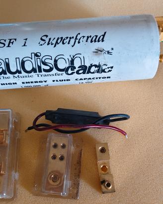 Condensatore Audison SF 1 con accessori