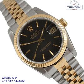 ROLEX Datejust 68273 Midsize 31MM Soleil black