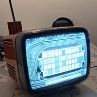 Brionvega Doney 12 VR Rosso Televisore B/N 1976