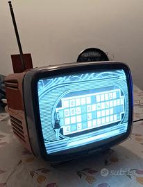 Brionvega Doney 12 VR Rosso Televisore B/N 1976