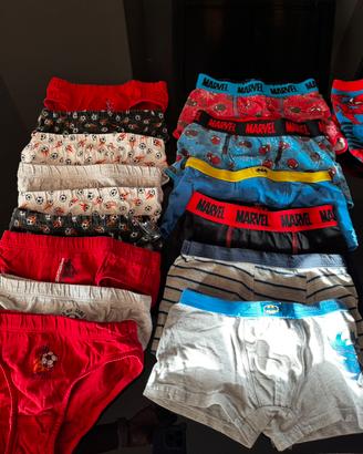 lotto abbigliamento bimbo taglia 4/5-5/6 anni